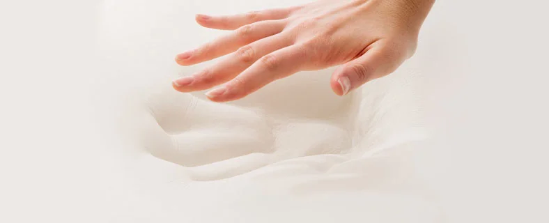 memory foam close up