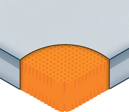 Medium Illustration of Latex Mattress