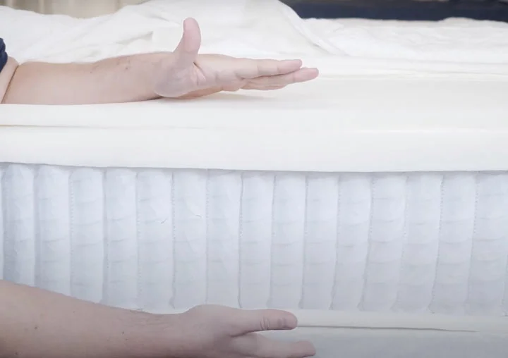 Cocoon Chill Hybrid Mattress Construction