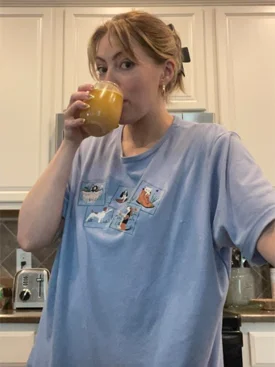 Julia testing LifeForce Peak Rest Tea and Magnesium