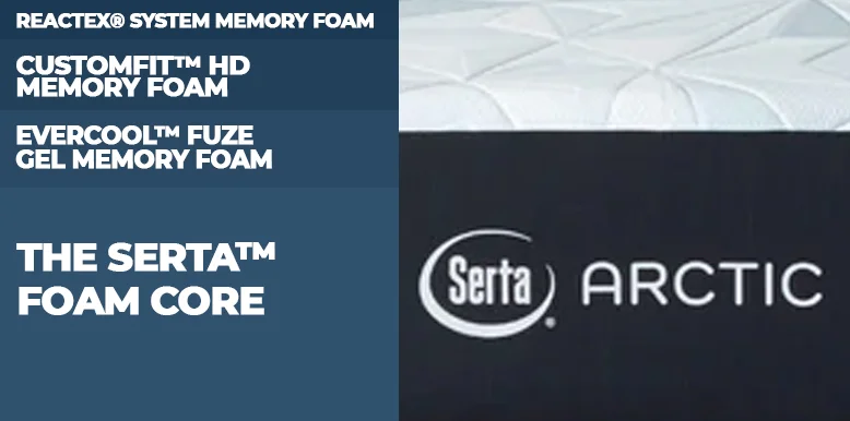 Serta Arctic Mattress Construction