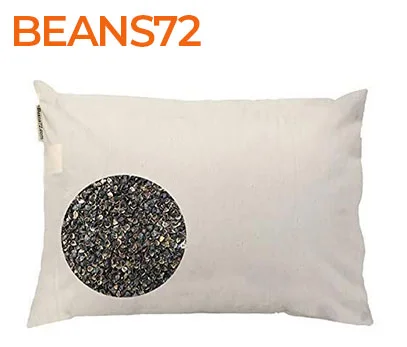 6 Highest-Rated Buckwheat Pillows Reviewed for 2026 10 product image of beans72 buckwheat pillow