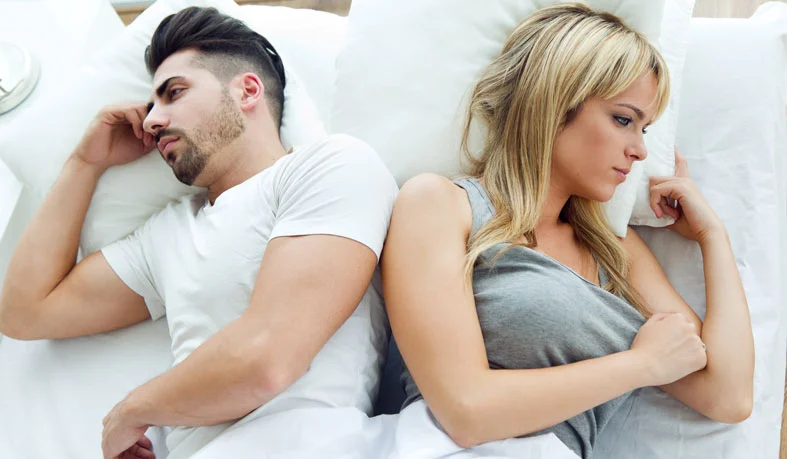 sleeping with a partner